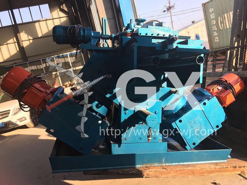 采用冷軋機生產螺旋葉片